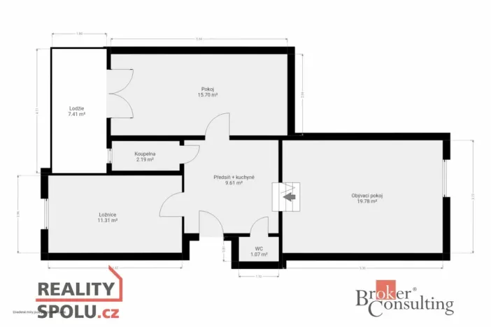 Prodej bytu 3+kk, Praha - Vinohrady, Bělehradská, 60 m2