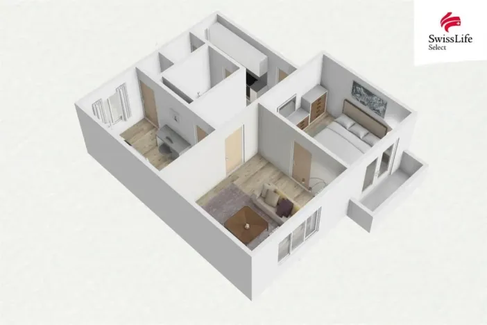 Prodej bytu 3+kk, Březová, Okružní, 64 m2