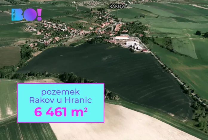 Prodej pole, Rakov, 6461 m2