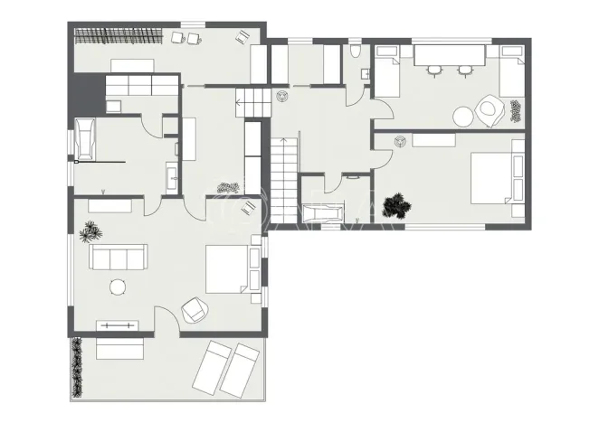 Pronájem kanceláře, Roztoky, Nad vinicemi, 393 m2