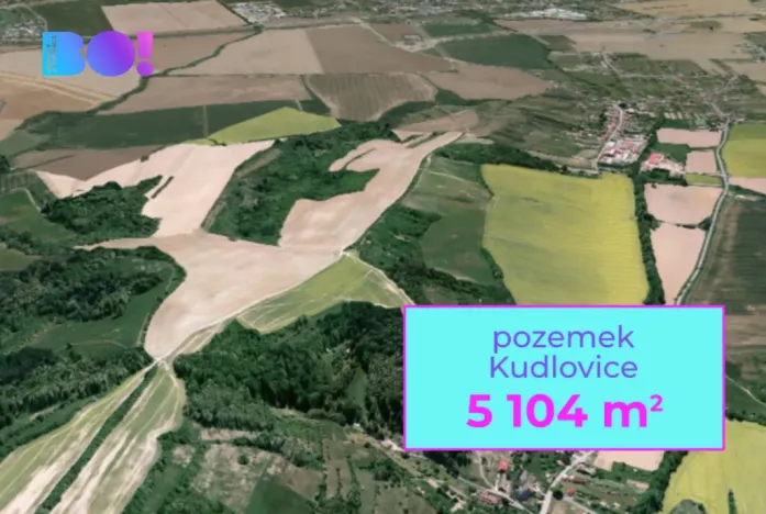 Prodej pole, Kudlovice, 5104 m2