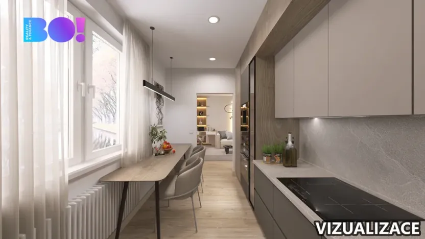 Prodej bytu 2+1, Olomouc, Černá cesta, 59 m2