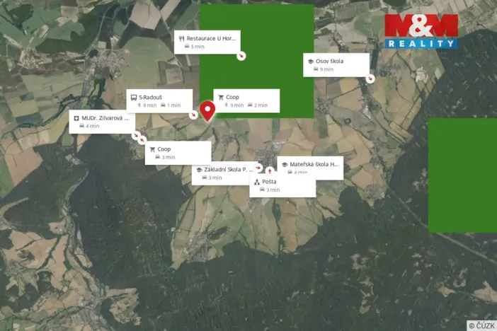 Prodej pozemku pro bydlení, Hostomice - Radouš, 1248 m2