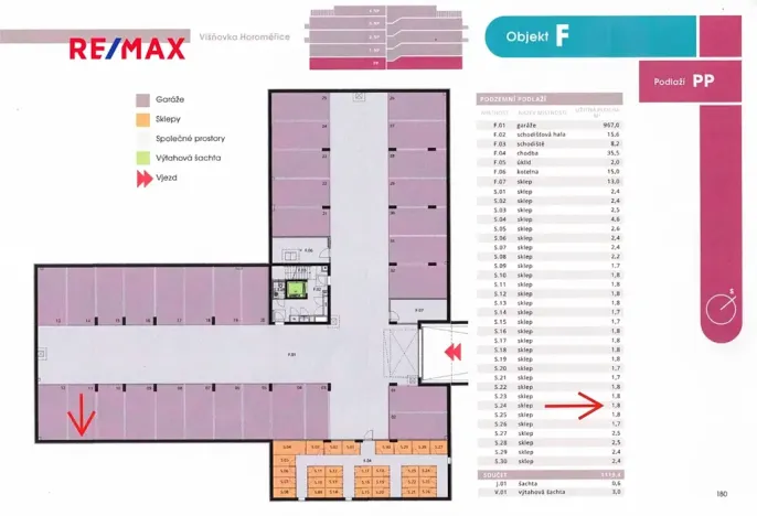Pronájem bytu 2+kk, Horoměřice, Karla IV., 53 m2