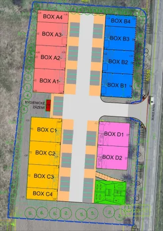 Pronájem výrobních prostor, Klínec, 94 m2