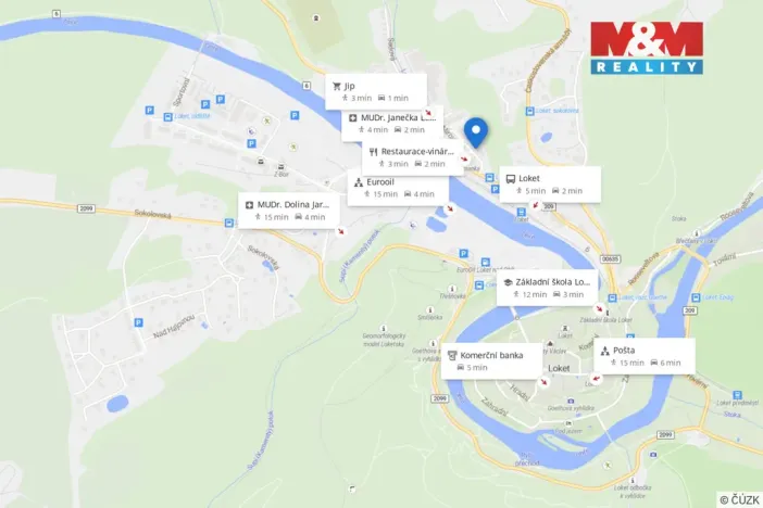 Prodej bytu 3+1, Loket, Mírová, 72 m2