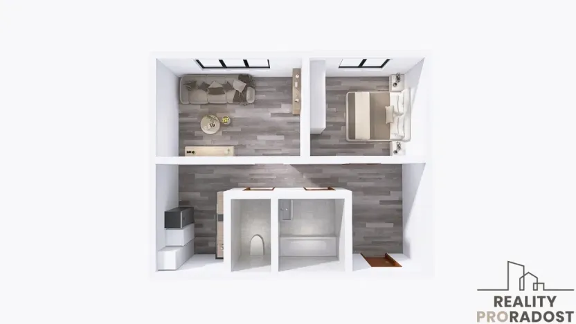 Prodej bytu 2+1, Havířov, Letní, 50 m2