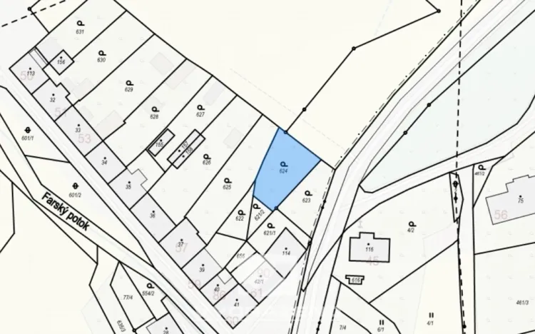 Prodej zahrady, Záblatí, 431 m2