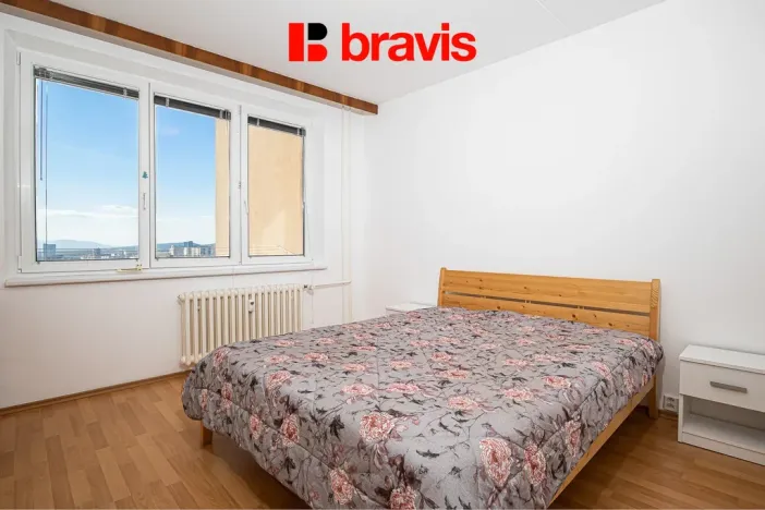 Pronájem bytu 2+kk, Brno - Židenice, Bzenecká, 44 m2