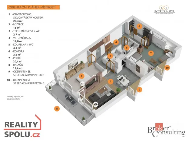 Prodej bytu 3+kk, Harrachov, 93 m2