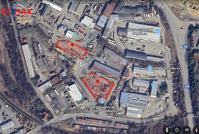 Pronájem skladu, Tábor, Měšická, 1400 m2