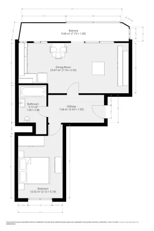 Pronájem bytu 2+kk, Praha - Libeň, Nad Kolčavkou, 55 m2