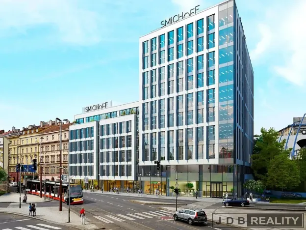 Pronájem kanceláře, Praha - Smíchov, Plzeňská, 120 m2