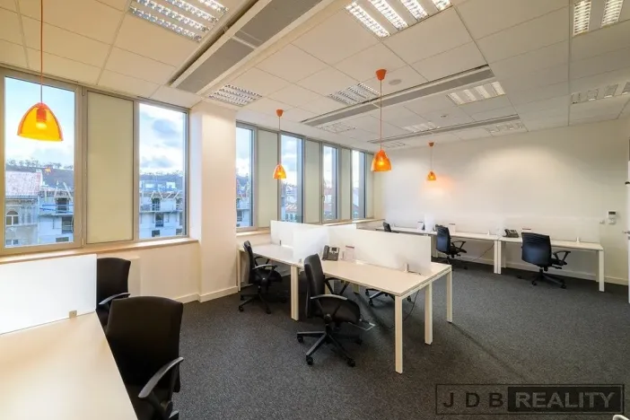Pronájem kanceláře, Praha - Karlín, Rohanské nábřeží, 60 m2