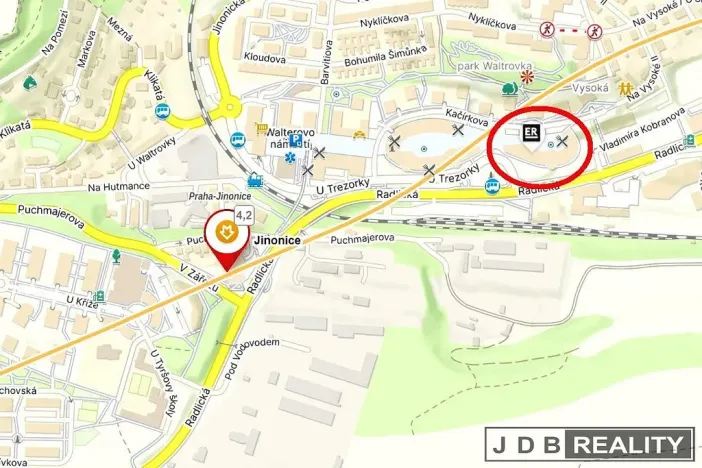 Pronájem kanceláře, Praha - Jinonice, Kačírkova, 50 m2