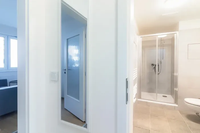 Pronájem bytu 1+kk, Praha - Hlubočepy, Fabiánové, 31 m2