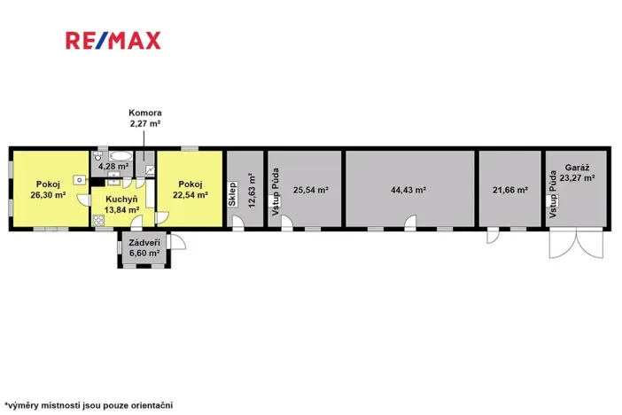 Prodej rodinného domu, Chleby, 76 m2