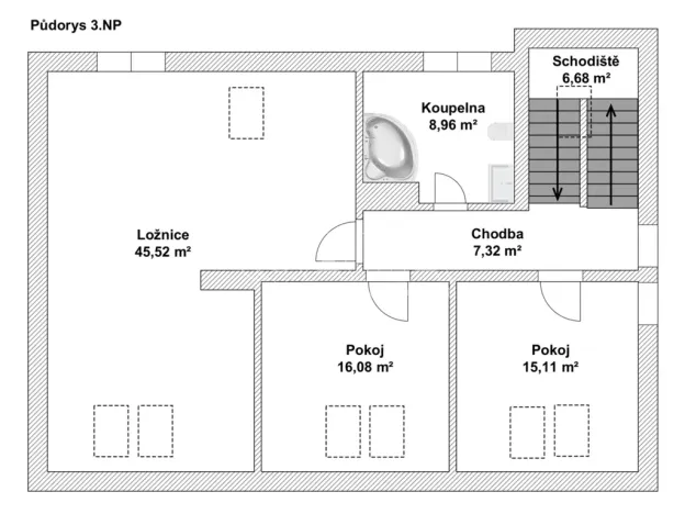 Prodej rodinného domu, Horní Moštěnice, Havlíčkova, 350 m2
