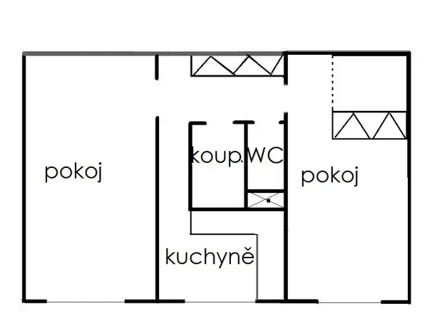 Pronájem bytu 2+1, Praha - Veleslavín, Čílova, 54 m2