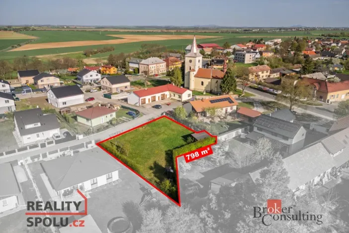 Prodej pozemku pro bydlení, Zdětín, 798 m2
