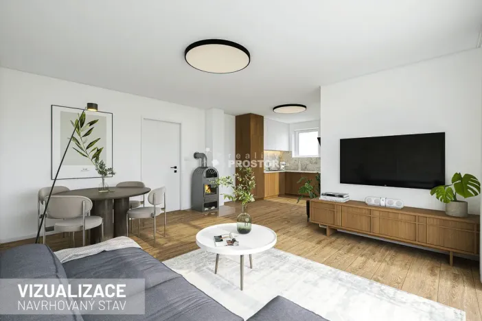 Prodej bytu 1+kk, Nučice, U zastávky, 32 m2