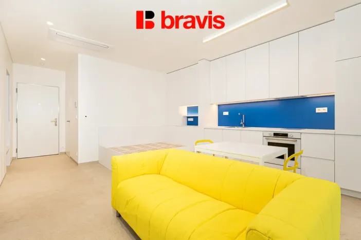 Pronájem bytu 1+kk, Brno - Pisárky, Vinařská, 33 m2