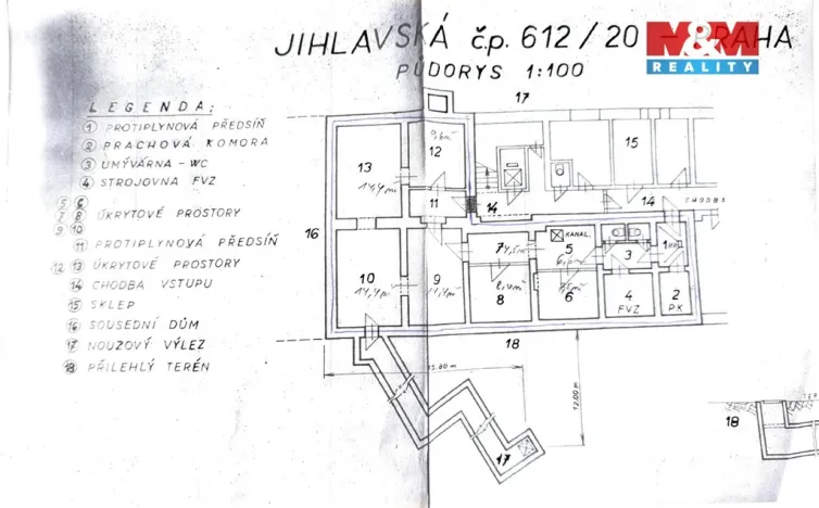 Prodej kanceláře, Praha, Jihlavská, 103 m2