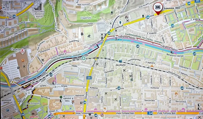 Prodej bytu 2+1, Zlín, Sokolská, 52 m2