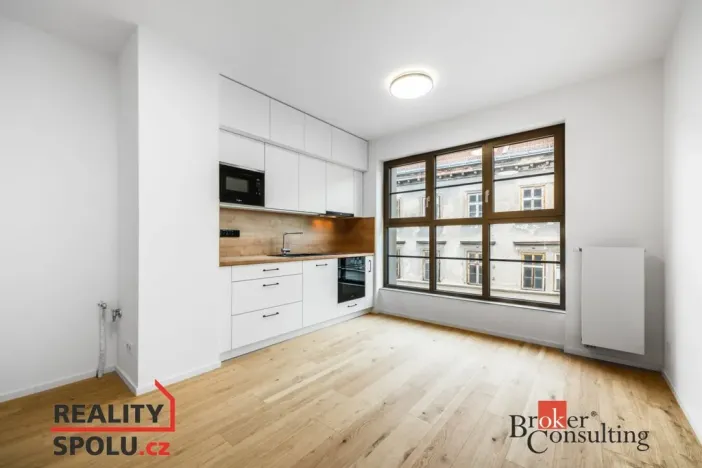 Pronájem bytu 1+kk, Brno - Zábrdovice, Bratislavská, 23 m2