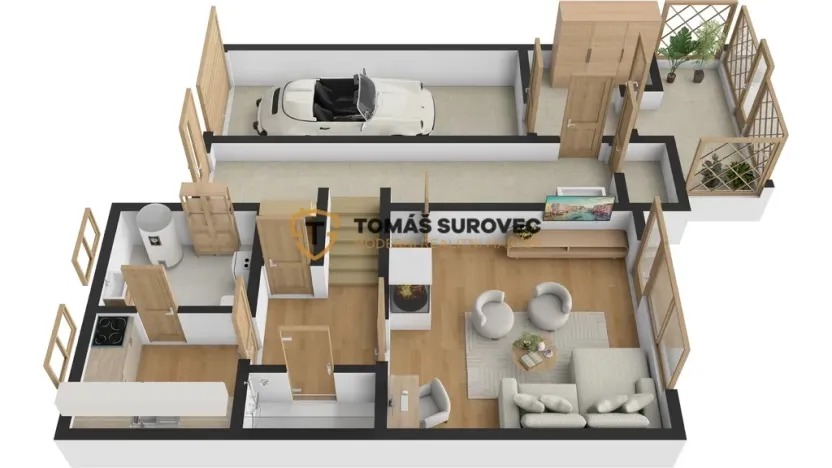 Prodej rodinného domu, Slavičín, Dlouhá, 187 m2