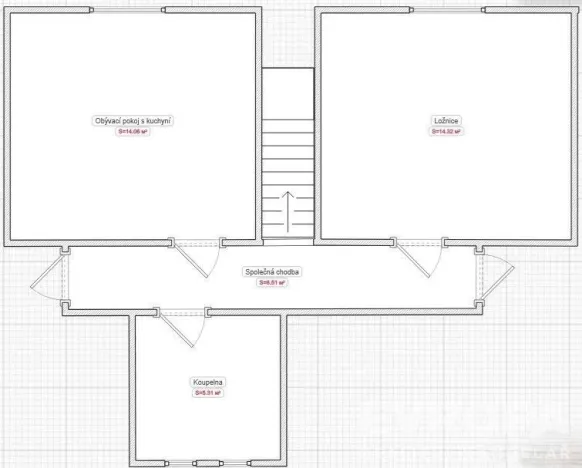 Prodej atypického bytu, Hostinné, Nádražní, 35 m2