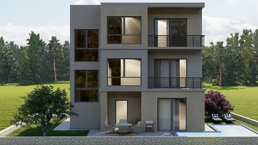 Prodej bytu 3+kk, Pula, Chorvatsko, 56 m2