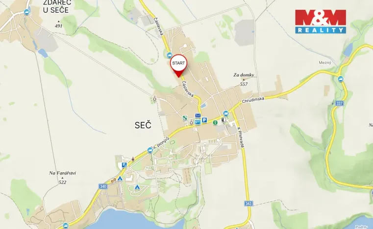 Pronájem chaty, Seč, 25 m2