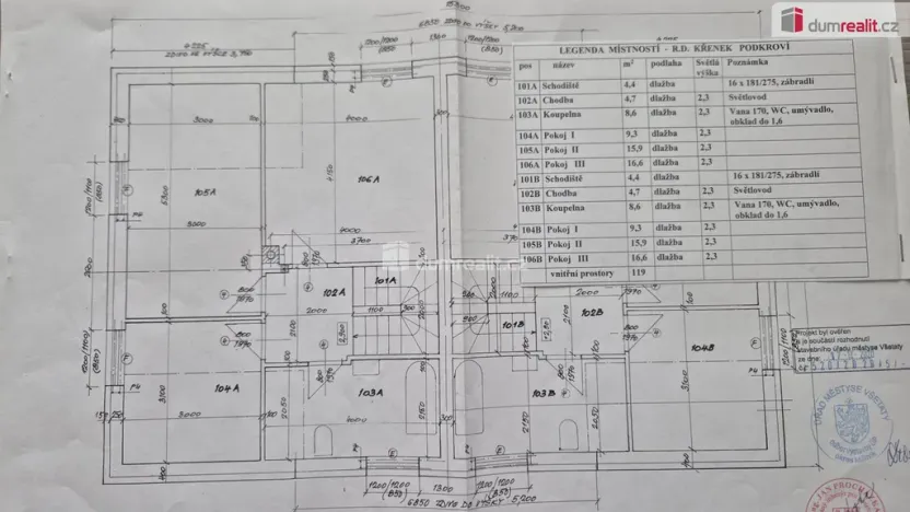 Pronájem rodinného domu, Křenek, 117 m2