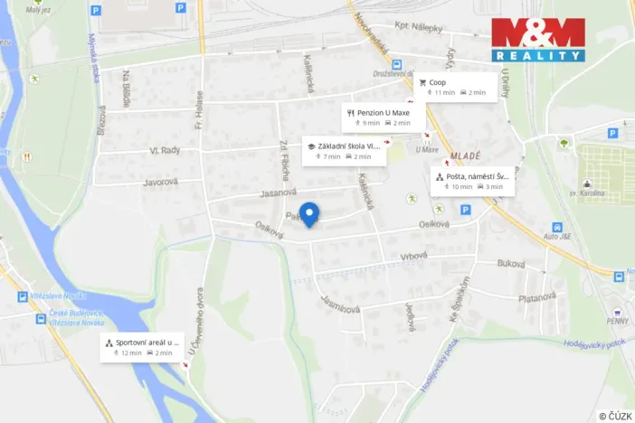 Pronájem bytu 2+1, České Budějovice - České Budějovice 6, Palmová, 70 m2