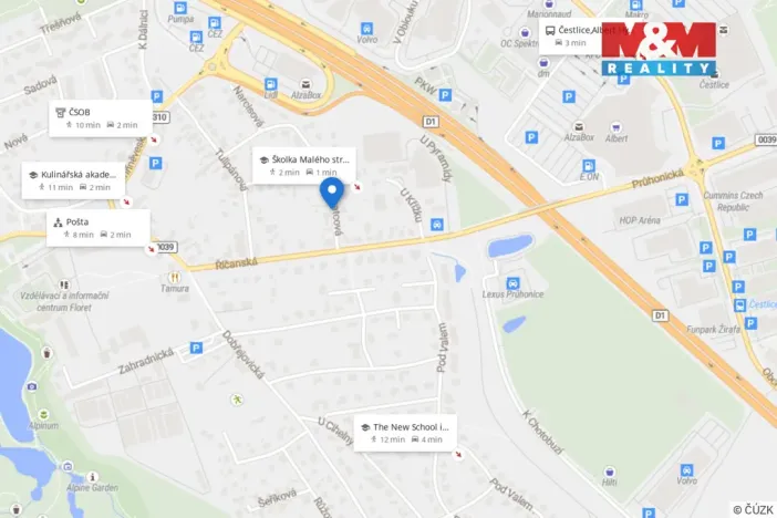 Pronájem rodinného domu, Průhonice, Kosatcová, 291 m2