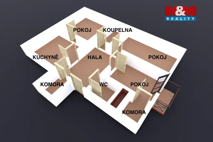 Pronájem bytu 4+kk, Praha - Smíchov, Pavla Švandy ze Semčic, 100 m2