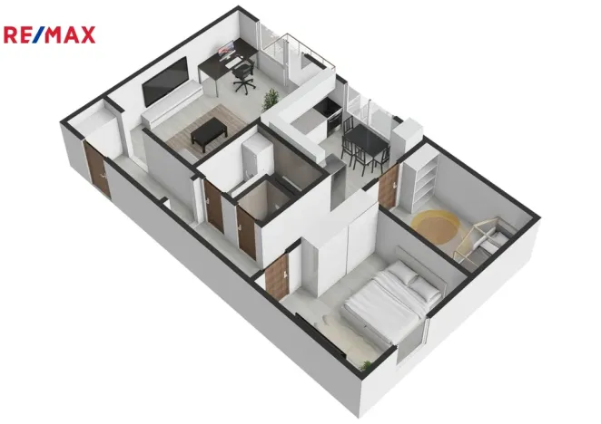 Prodej bytu 3+1, Kuřim, Na Loučkách, 68 m2