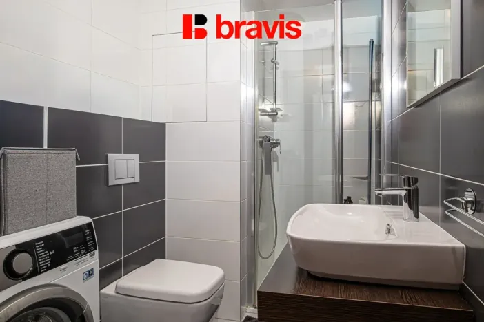 Pronájem bytu 2+kk, Brno - Bystrc, Markůvky, 43 m2