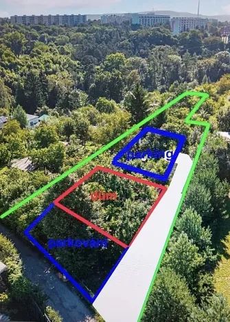 Prodej pozemku, Brno - Sadová, 2678 m2