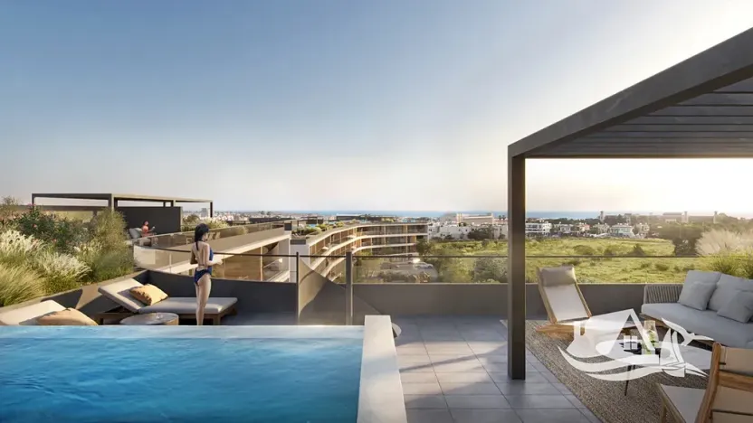 Prodej bytu 2+kk, Pafos, Kypr, 73 m2