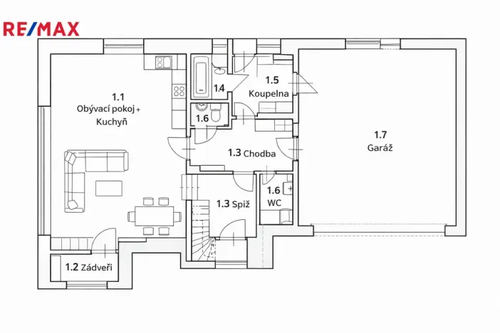 Prodej rodinného domu, Třebíč - Nové Dvory, Tkalcovská, 140 m2