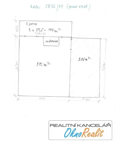 Pronájem skladu, Přerov - Přerov I-Město, 9. května, 631 m2
