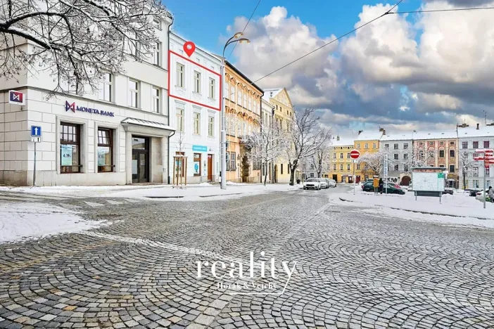 Pronájem kanceláře, Jihlava, Masarykovo náměstí, 73 m2