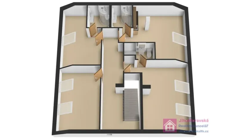 Prodej rodinného domu, Břeclav - Poštorná, Julia Fučíka, 275 m2