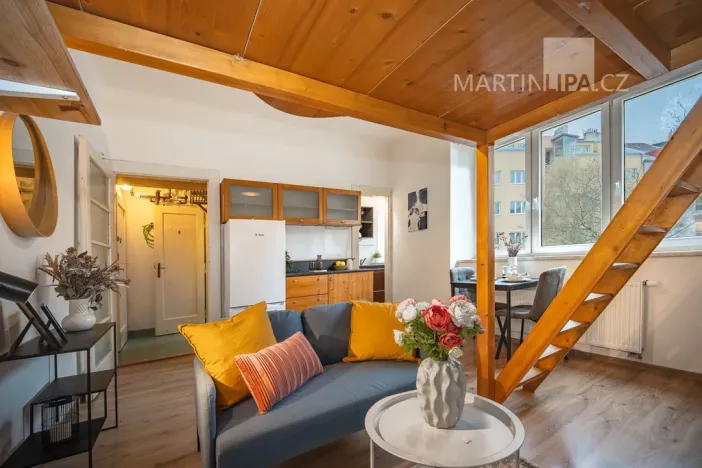 Prodej bytu 1+kk, Praha - Nusle, U družstva Ideál, 25 m2