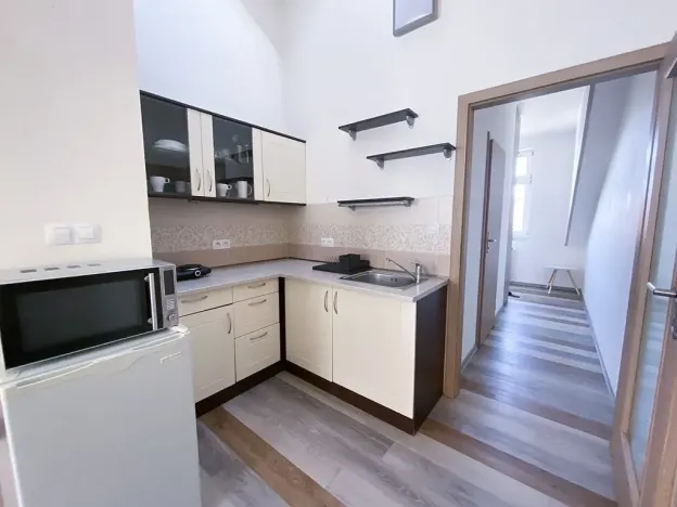 Pronájem bytu 1+kk, Praha - Vršovice, Sevastopolská, 34 m2