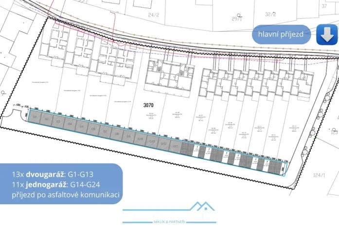 Prodej garáže, Znojmo - Načeratice, 36 m2