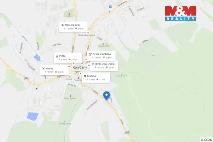 Prodej rodinného domu, Koryčany, Lhotka, 45 m2