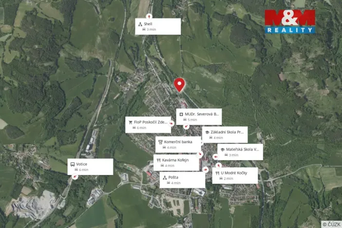 Prodej komerčního pozemku, Votice, 8625 m2